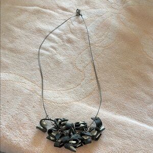 Funky Black and White Necklace